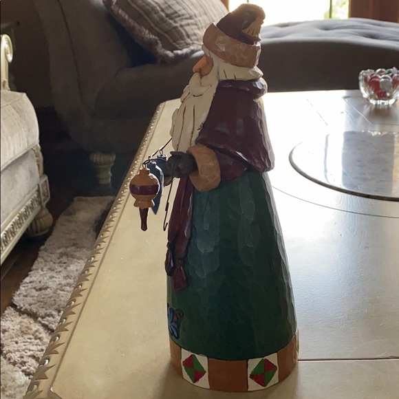 Jim Shore Santa with ornaments Figurine - Picture 2 of 4